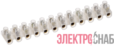 Колодка клеммная ЗВИ-5 1.5-4кв.мм 12 пар IEK UZV3-005-04