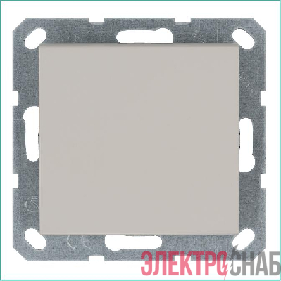 Выключатель 1-кл. 10А IP20 механизм тауп Jasmart G3011T