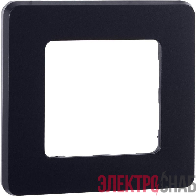Рамка 1-м СП Inspiria IP20 антрацит IEK 673933