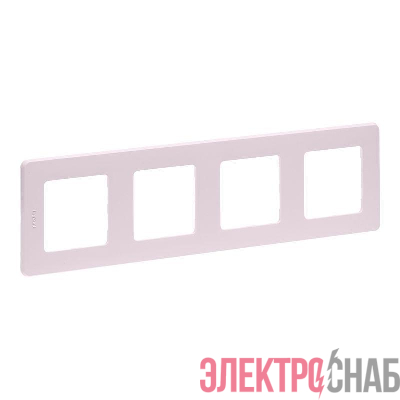 Рамка 4-м Inspiria роз. IEK 673964