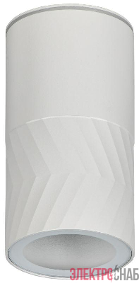 Светильник 5110 GU10 IP65 уличный потолочный бел. IEK LT-UPU0-5110-GU10-1-K01