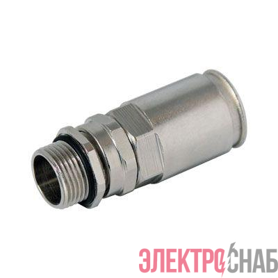 Муфта труба-коробка d20мм с уплотнением кабеля IP68 М20х1.5 d8-12мм DKC 6111P20M200812