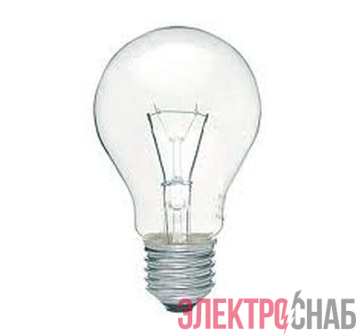 Лампа накаливания МО 60Вт E27 12В (100) Лисма 353390200