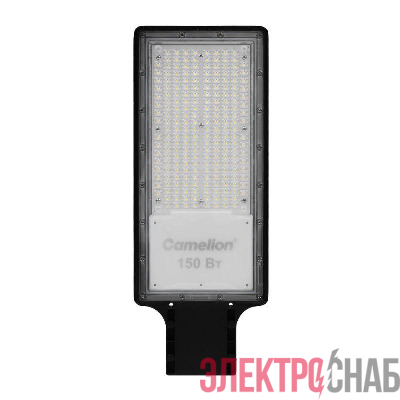 Светильник THL-1016 150Вт 5700К IP65 18000лм 220-240В 454х175х24 КСС "Ш" 1/5 НПВ уличный Camelion 16368