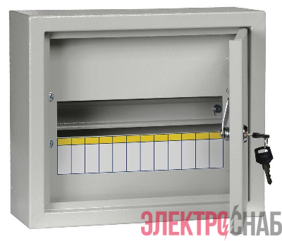 Корпус ЩРн-12 TITAN 3 265х310х120мм IP31 метал. IEK MKM14-N-12-31-Z