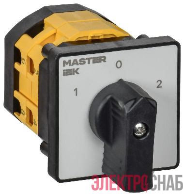 Переключатель кулачковый 40А (сх. 51) стандартная рукоятка IEK MI-CS10-040-051