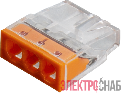Клемма монтажная 95 173 NTC-NC-01-3-r (уп.5шт) NAVIGATOR 95173