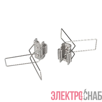 Держатель пружинный LINIA49-F-S металл (комплект) Arlight 042126