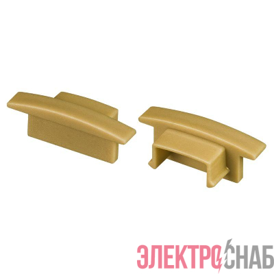 Заглушка ARL-LINE-2308-F GOLD глухая пластик (комплект) Arlight 040001