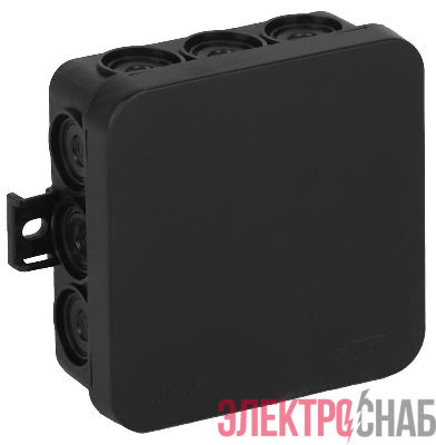 Коробка распределительная ОП Тусо 85х85х35мм УХЛ1 черн. Ruvinil 67093Ч