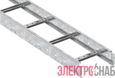 Лоток лестничный 150х500 L6000 сталь 1.5мм HDZ LESTA IEK CLM40-150-500-6-150-HDZ