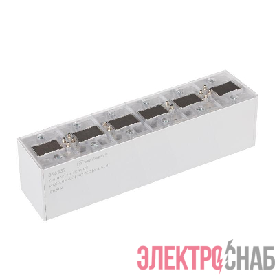 Коннектор прямой MAG-CON-45-I-POWER (WH 5LN) IP20 металл Arlight 046837