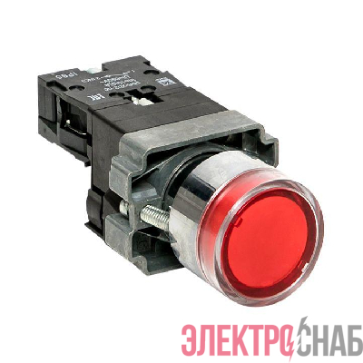 Кнопка BA42 с подсветкой 230В красн. NC IP65 PROxima EKF xb2-bw42-230-65