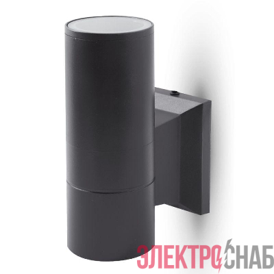 Светильник уличный фасадный металлический IP54 LGU10-03 C02 черн. Camelion 15388