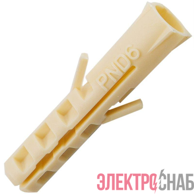 Дюбель нейлоновый PND 6х30 (уп.100шт) Промрукав PR08.3621