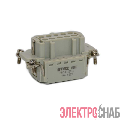 Вставка контактная постоянное число полюсов HDC-E-10FTC СТЭЗ 187150194