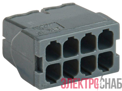 Клемма строительно-монтажная СМК 772-248 с пастой (уп.4шт) IEK UKZ31-248-004