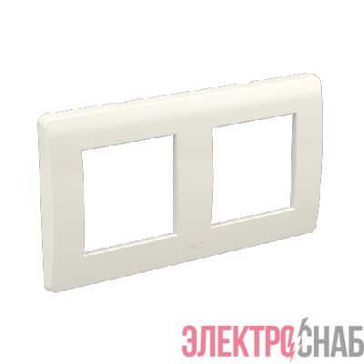Рамка 2-м 2х2мод. Brava бел. RAL9010 DKC 75012W