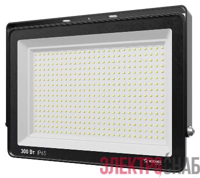 Прожектор светодиодный PREMIUM 300Вт 6500К 30000лм IP65 КОСМОС KOS_PR_LED_300