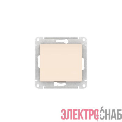 Переключатель перекрестный Glossa (сх. 7) 10AX быстрозажим. клем. механизм беж. SE GSL000271S