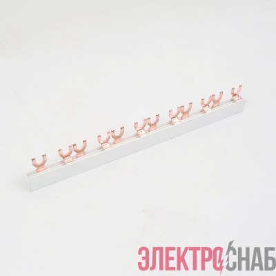 Шина соединительная BBS-MD63 FORK 2п 28 присоединений для модульной аппаратуры YON BBS-MD63F-2P28