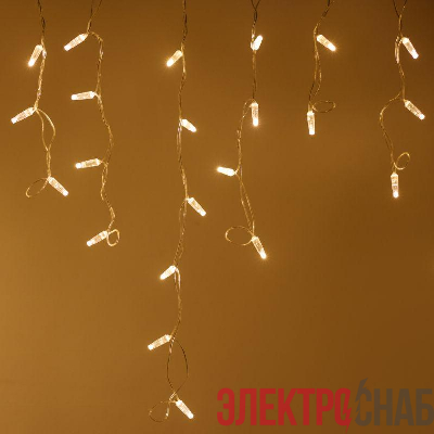 Гирлянда ARD-ICICLE-CLASSIC-5000x500-CLEAR-160LED-FLASH Warm (230В 10Вт IP65) Ardecoled 042724