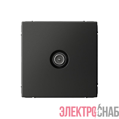 Розетка телевизионная проходная TV ArtGallery 4дБ механизм базальт SE GAL001492