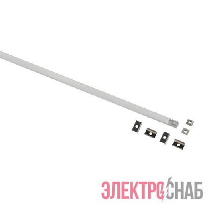 Комплект с накладным анодированным профилем 0709 7.8х9мм 2м Эра Б0062831