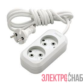 Удлинитель 2х7м без заземл. 10А IP20 Makel MGP107
