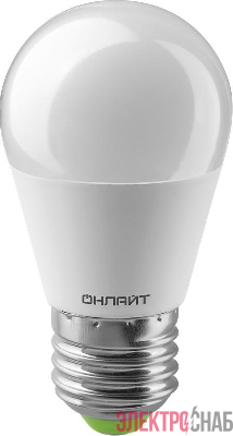 Лампа светодиодная 90 114 OLL-G45-10-230-6.5K-E27-PROMO ОНЛАЙТ 90114