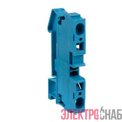 Колодка клеммная ST-6 57А пружинная син. EKF plc-jxb-st-6-blue