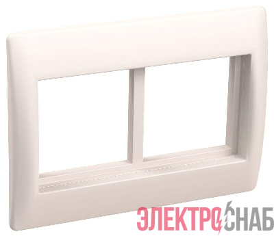 Рамка 4мод. с суппортом 75мм бел. PRIMER IEK CKK-40D-RSU4-075-K01
