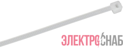 Хомут 2.5х380мм P6.6 стандартный бел. (уп.100шт) IEK UHH30-D025-380-100-K01