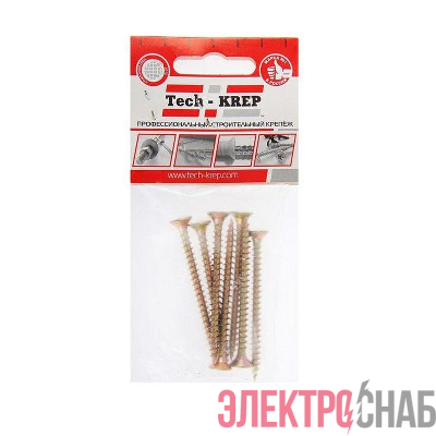 Саморез ШУж 5.0х60 потайной головкой (уп.7шт) Tech-Krep/Zitar 102512