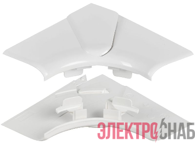 Угол для кабель-канала внутр. изменяемый 80-100град. для DLP 80х50 бел. ИЭК Leg 010602