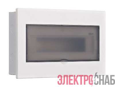 Корпус встраиваемый дв. 1 ряд 13 мод. IP41 ЩРВ-М прозр. DEKraft 31073DEK