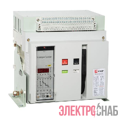 Выключатель автоматический 3п 3200/2500А 100кА ВА-45 PROxima стац. EKF mccb45-3200-2500