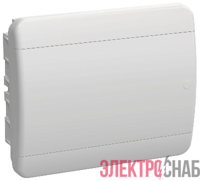 Корпус ЩРВ-П-12 TEKFOR IP41 бел. дверь пластик. IEK TF5-KP13-V-12-41-K01-K01