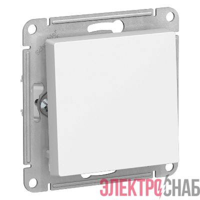 Выключатель 1-кл. СП AtlasDesign 10А IP20 (сх. 1) 10AX с самовозвратом механизм бел. SE ATN000115