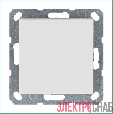 Выключатель 1-кл. 10А IP20 механизм бел. глянцевый Jasmart G3011W