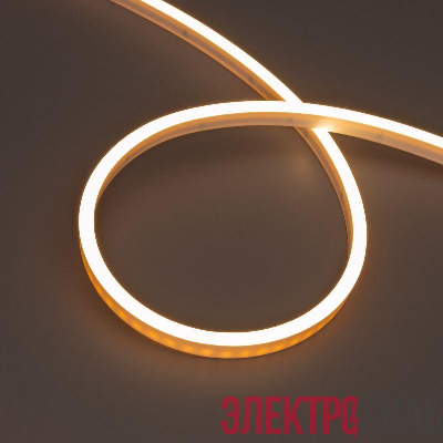 Лента светодиодная WAVE-SIDE-PU-A120-06x12mm 24В Warm 2700К 8Вт/м IP68 wire x1 вывод боков. герметичная (уп.3м) Arlight 052591