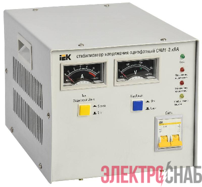Стабилизатор напряжения СНИ 1/220 2.0кВА 1ф IEK IVS10-1-02000