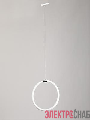 Светильник светодиодный трековый силиконовый магнитный D22мм 18Вт 48В Ra80 D300мм 360град. бел. Vitaluce VT0200047-00