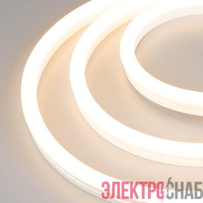 Лента светодиодная WAVE-SIDE-A120-12x25mm 230В Warm 3000К 12Вт/м IP67 wire x2 грибовидная форма герметичная (уп.50м) Arlight 051933