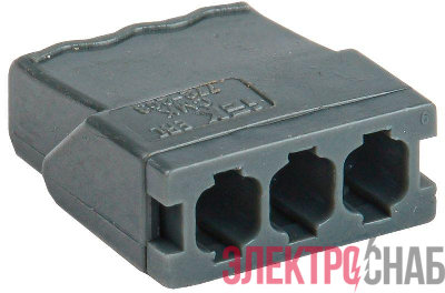 Клемма строительно-монтажная СМК 772-243 с пастой (уп.4шт) IEK UKZ31-243-004