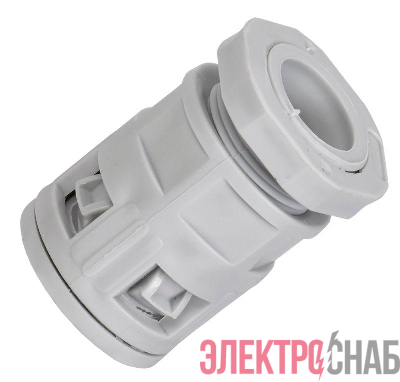 Муфта вводная для гофр. труб MVN16 IP40 ELASTA IEK ET-TA00D-MVN-016-K41-050