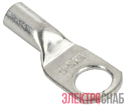 Наконечник медный луженый JGA-6-6 (ТМЛ) (уп.5шт) IEK UNP10-31-O-006-006-05