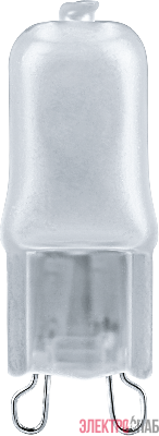 Лампа галогенная 94 233 JCD9 60Вт капсульная G9 3000К 230В frost 2000h Navigator 94233