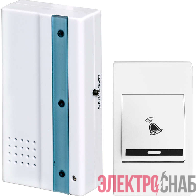 Звонок беспроводной Адажио 32 мелодии 100м 2AAAх1.5В МОНОМАХ АЖ-01Б