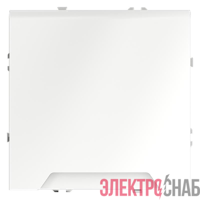 Розетка 1-м СП S70 16А с заземл. защ. шторки + крышка механизм бел. матов. Voltum VLS040302